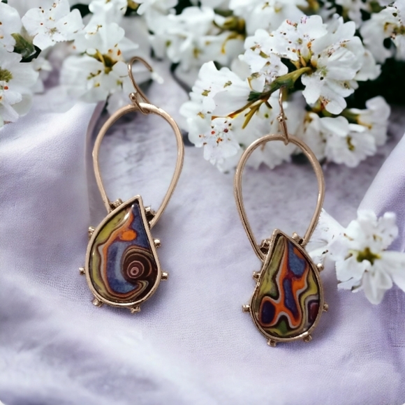 Statement Drop Earrings - Picture 5 of 16